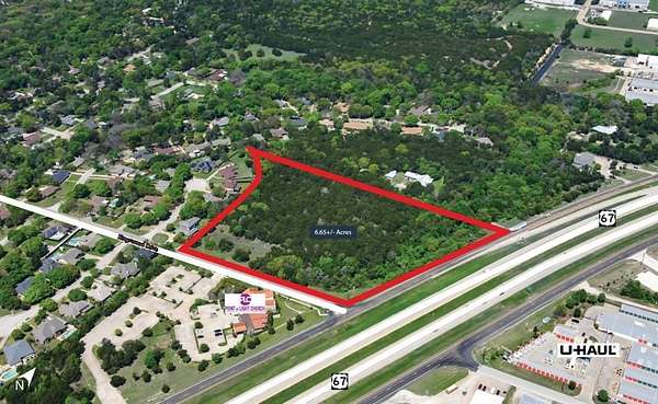 6.65 Acres of Commercial Land for Sale in Cedar Hill, Texas