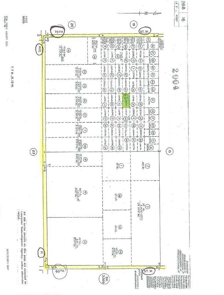1.24 Acres of Commercial Land for Sale in Lancaster, California
