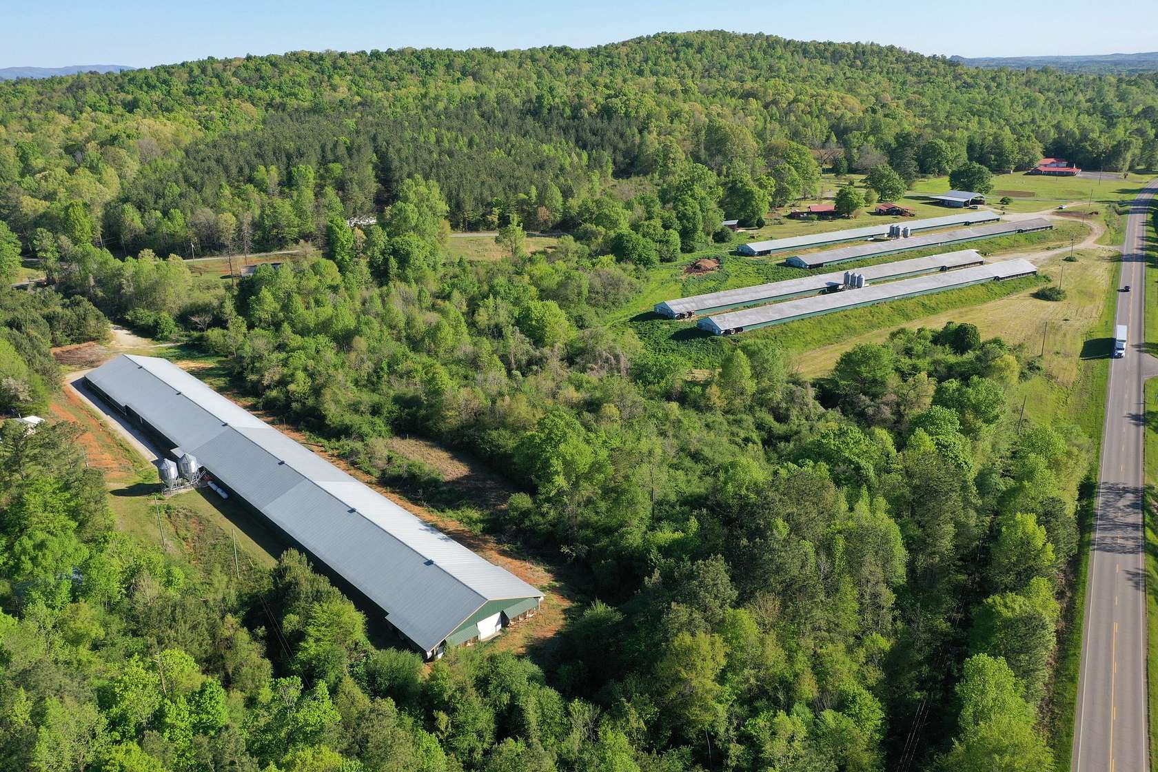 32 Acres of Agricultural Land with Home for Sale in Delta, Alabama