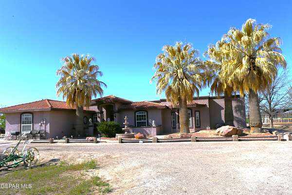 42 Acres of Agricultural Land with Home for Sale in Fabens, Texas