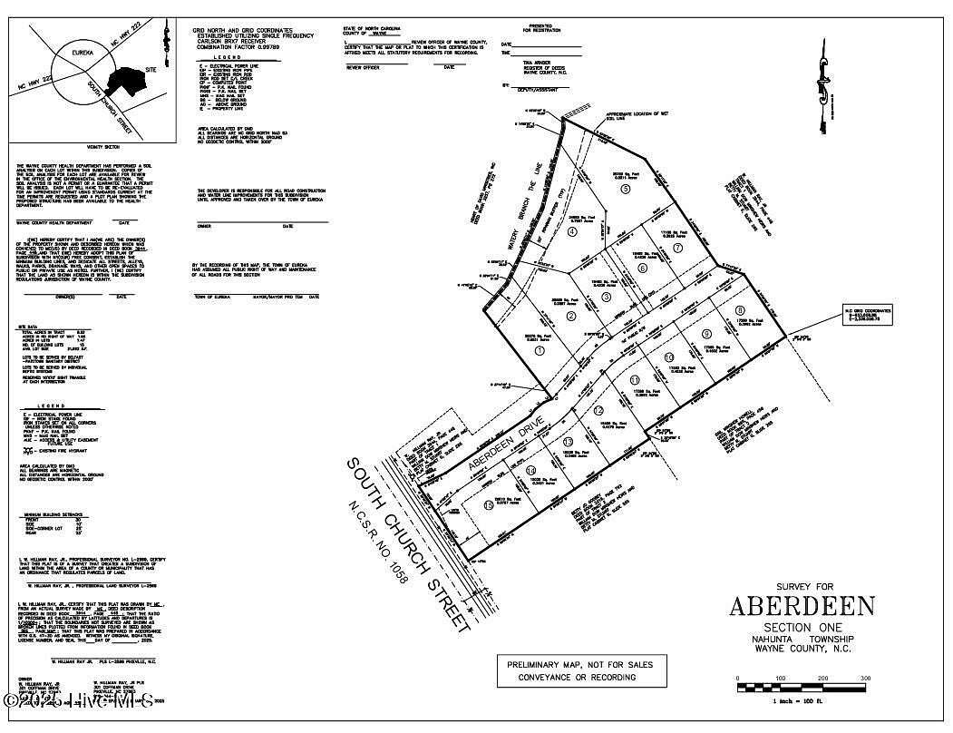 7.67 Acres of Residential Land for Sale in Eureka, North Carolina