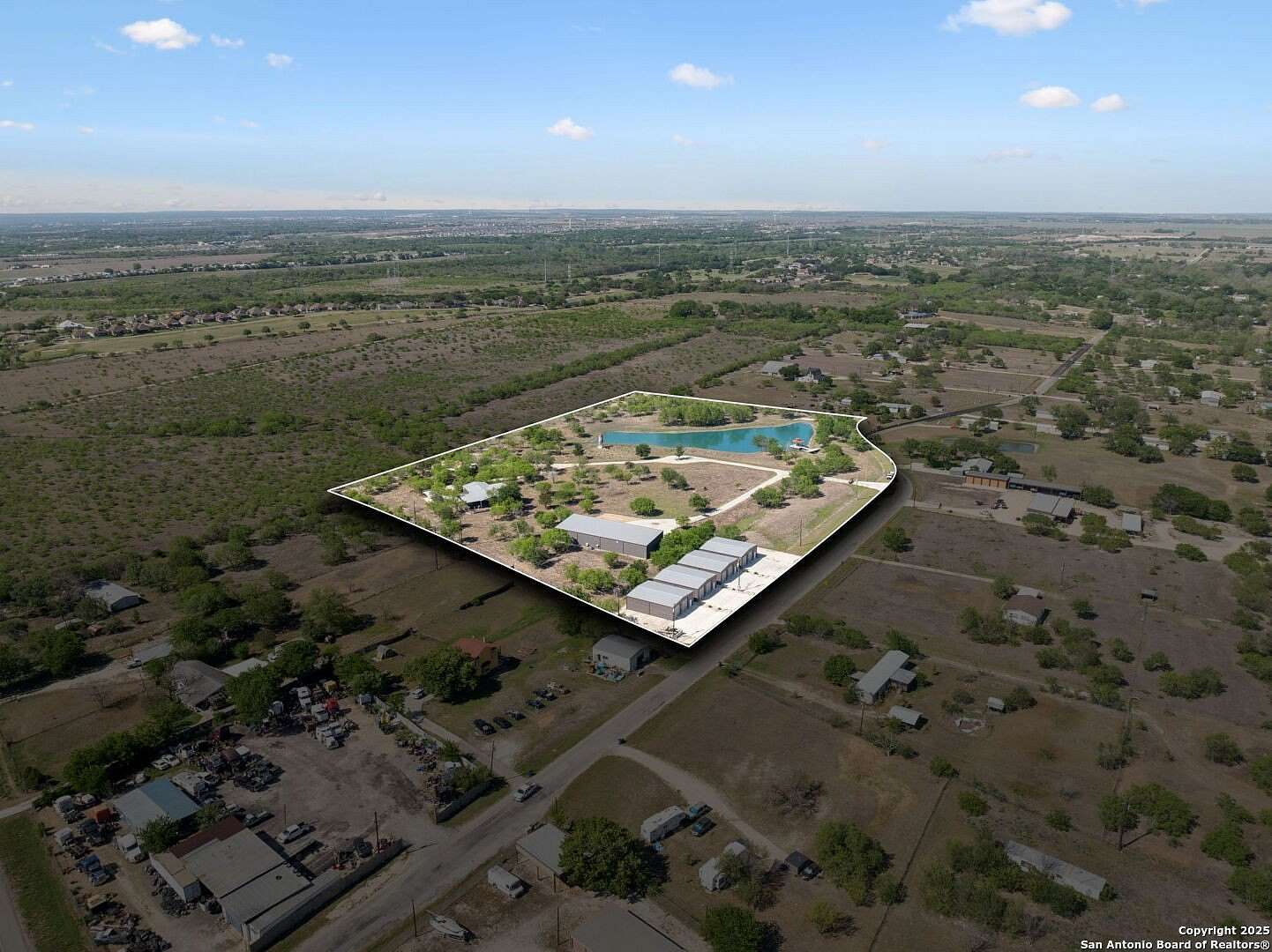 12 Acres of Recreational Land with Home for Sale in New Braunfels, Texas