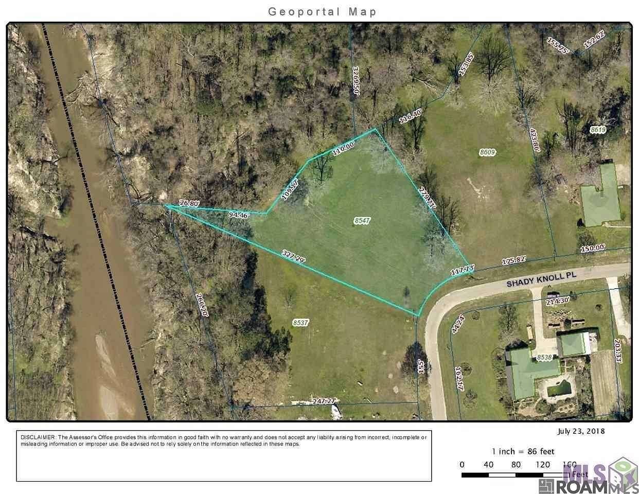 1.17 Acres of Land for Sale in Baton Rouge, Louisiana