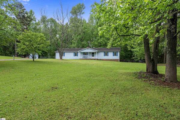 4.4 Acres of Residential Land with Home for Sale in Inman, South Carolina