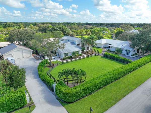 1.7 Acres of Residential Land with Home for Lease in Wellington, Florida