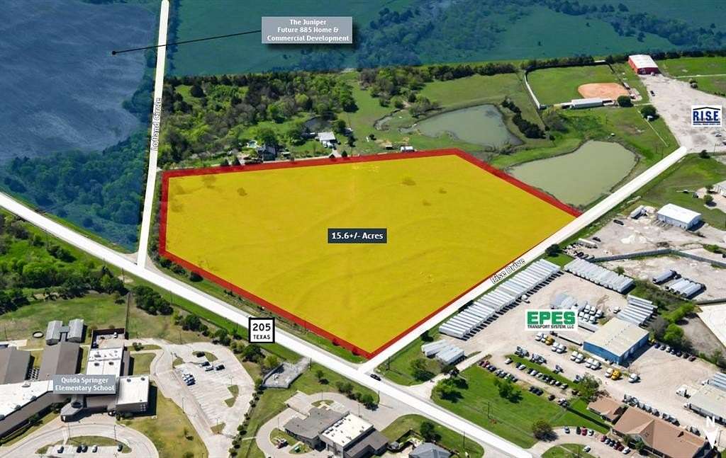 15.6 Acres of Land for Sale in Rockwall, Texas