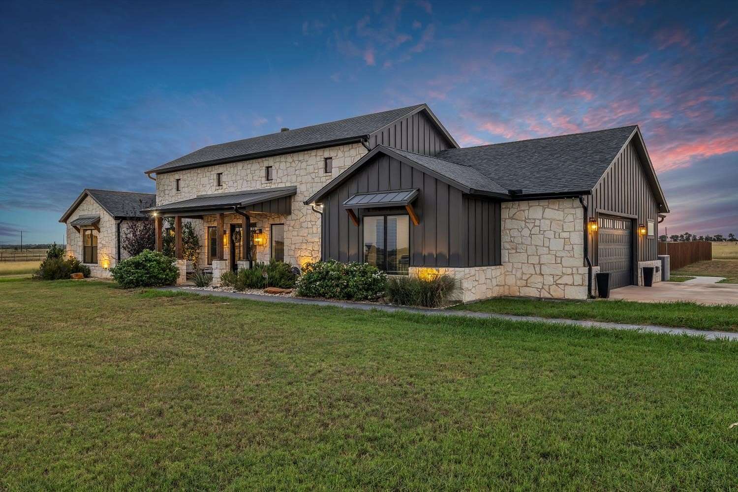 7.17 Acres of Land with Home for Sale in Crawford, Texas