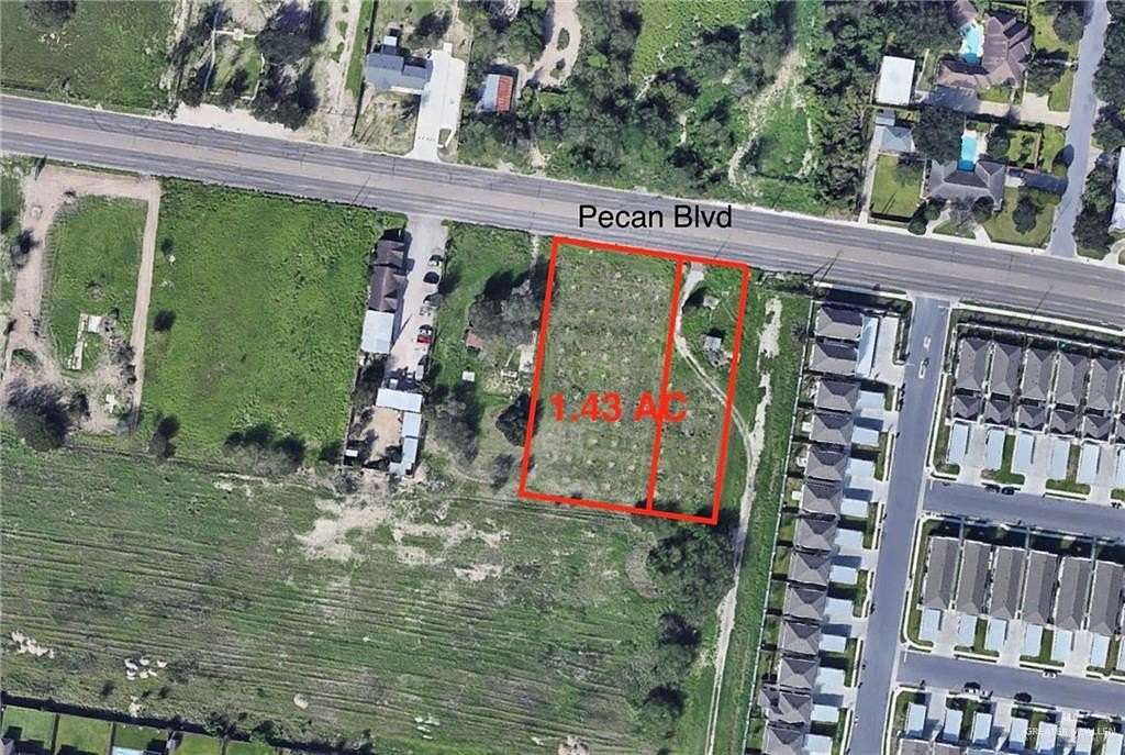 1.43 Acres of Commercial Land for Sale in McAllen, Texas