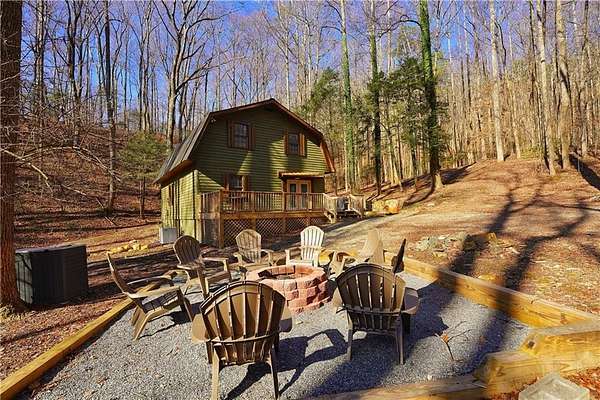 2.19 Acres of Residential Land with Home for Sale in Blue Ridge, Georgia