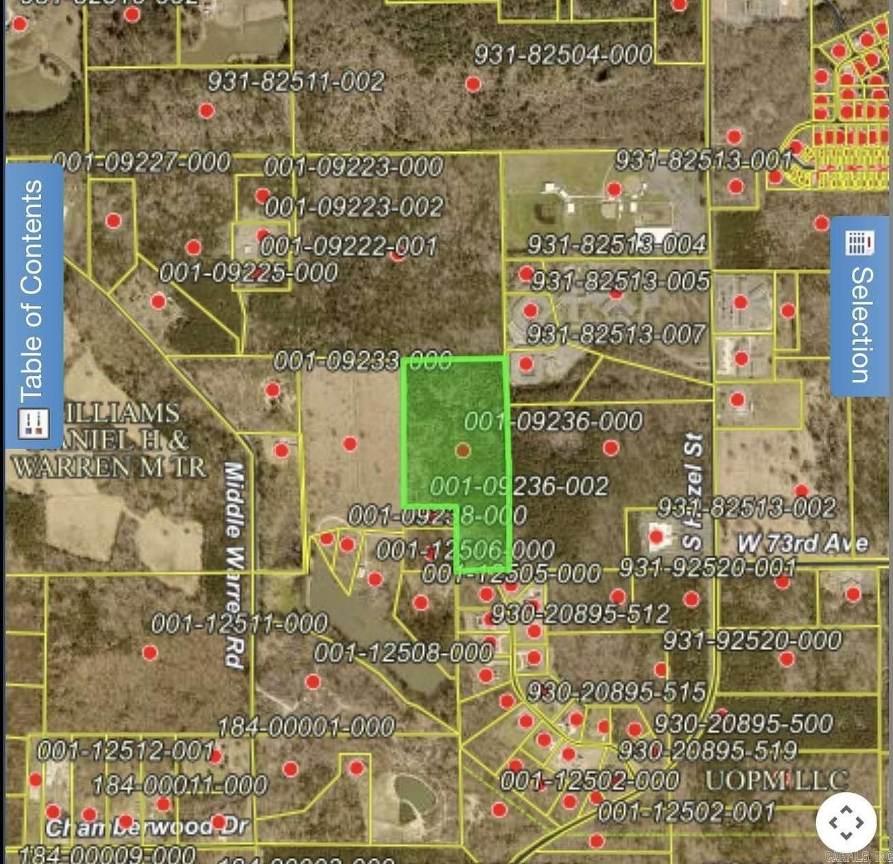 17 Acres of Land for Sale in Pine Bluff, Arkansas