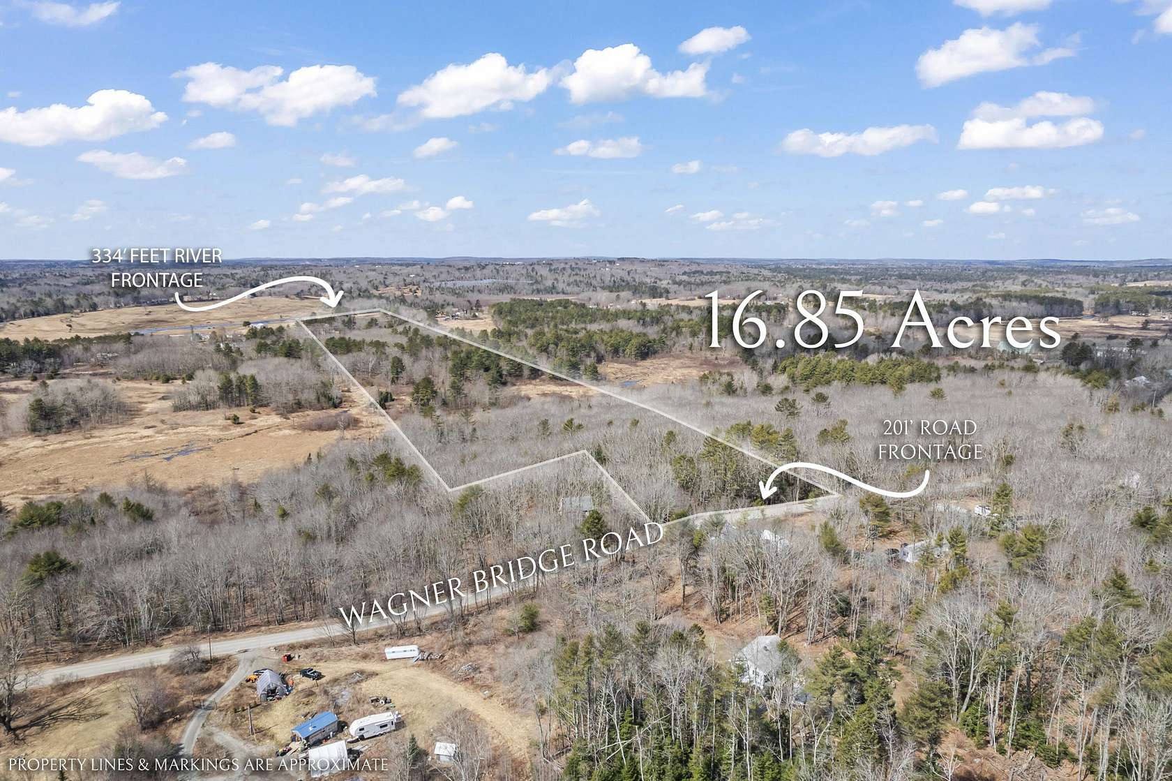 16.9 Acres of Land for Sale in Waldoboro, Maine