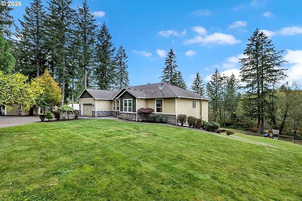 5 Acres of Land with Home for Sale in Amboy, Washington