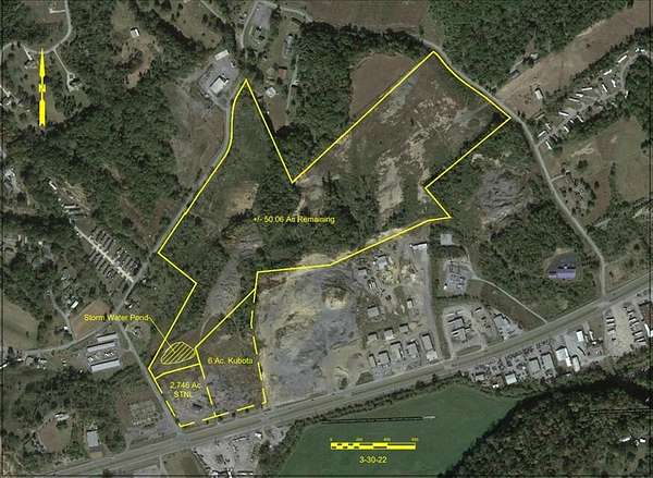 53.4 Acres of Mixed-Use Land for Sale in Kingsport, Tennessee