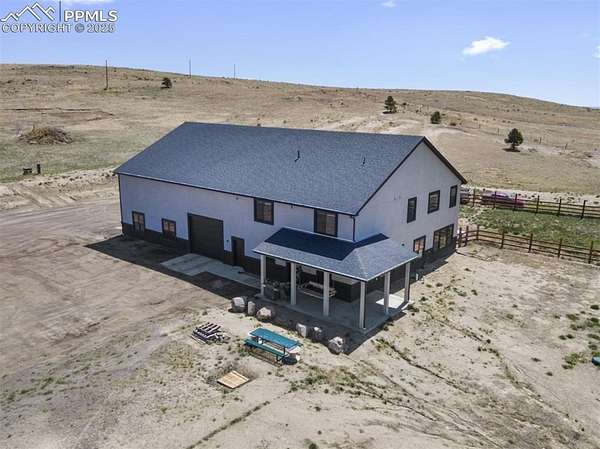 5.4 Acres of Residential Land with Home for Sale in Peyton, Colorado