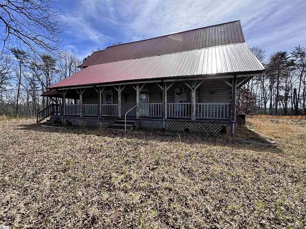 54.8 Acres of Recreational Land with Home for Sale in Easley, South Carolina