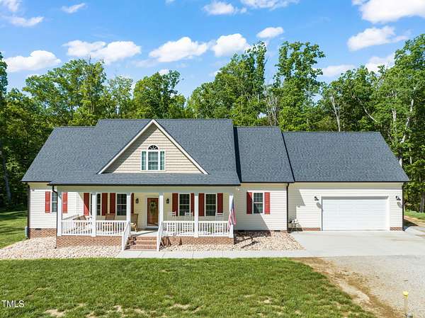 15.8 Acres of Land with Home for Sale in Clarksville, Virginia