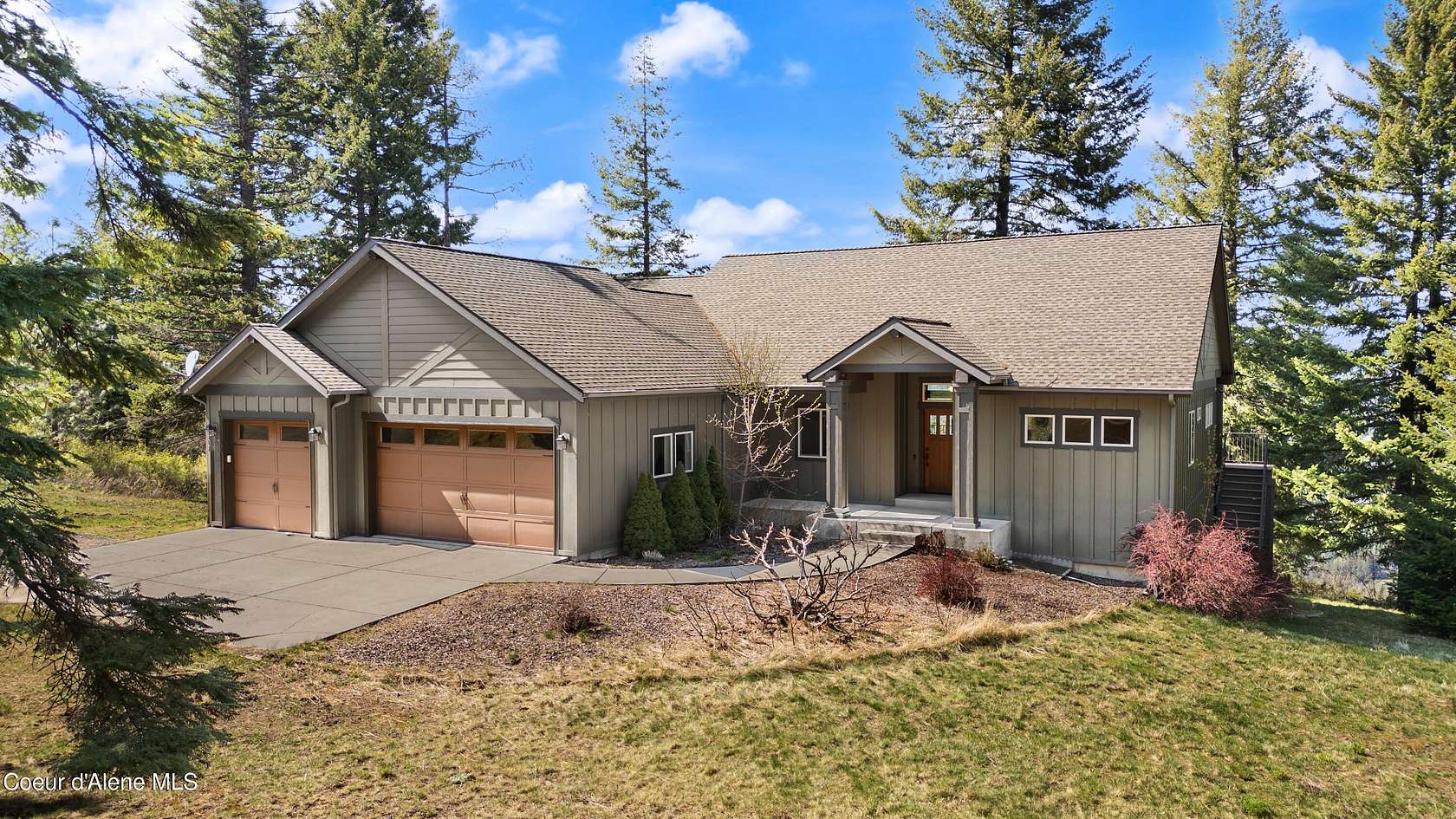 10 Acres of Land with Home for Sale in Coeur d'Alene, Idaho