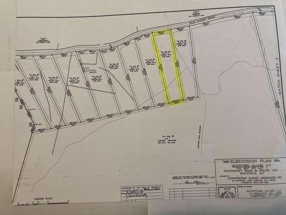 3 Acres of Residential Land for Sale in Wakefield, New Hampshire