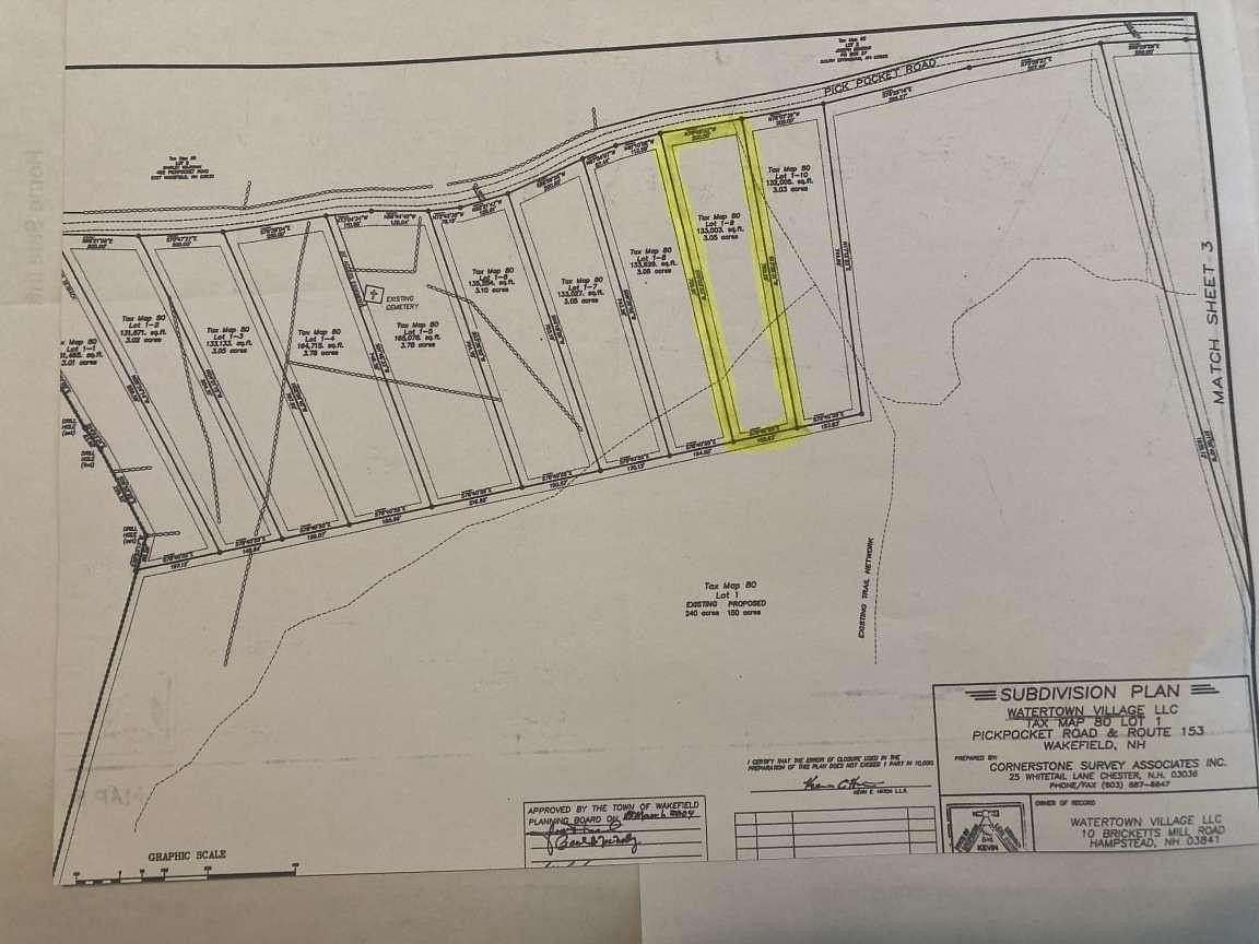 3 Acres of Residential Land for Sale in Wakefield, New Hampshire