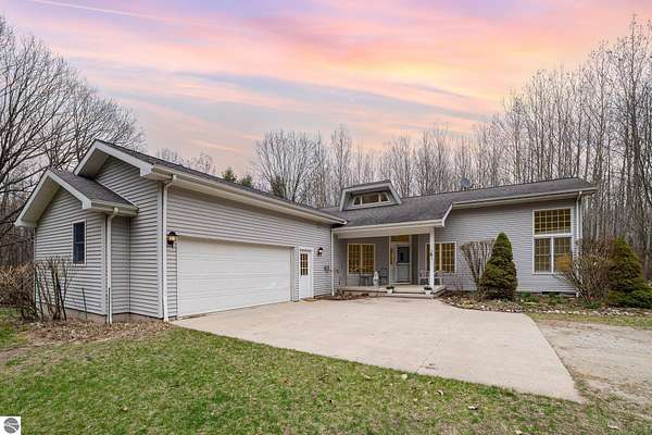 20.6 Acres of Recreational Land with Home for Sale in Riverdale, Michigan