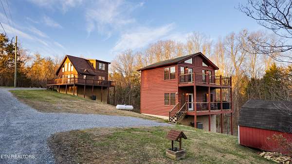 2 Acres of Residential Land with Home for Sale in Sevierville, Tennessee