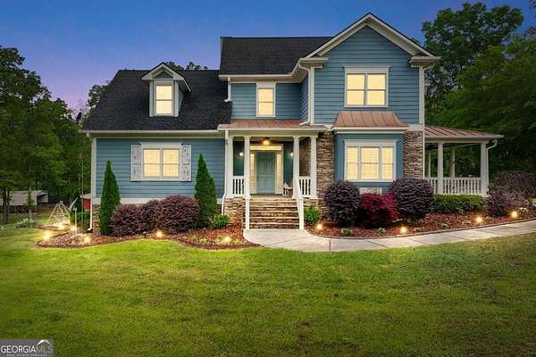 5 Acres of Land with Home for Sale in Kingston, Georgia