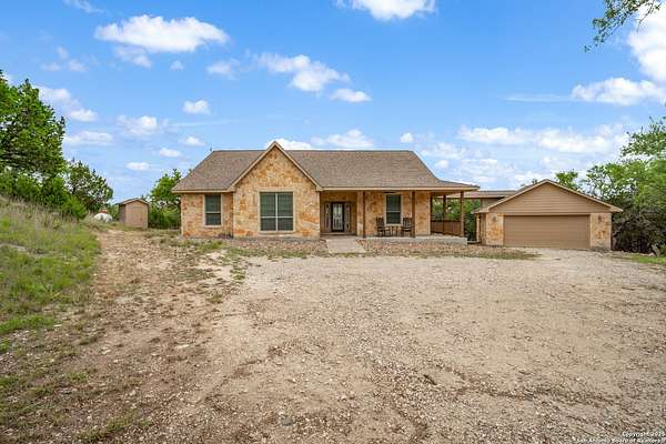 5 Acres of Residential Land with Home for Sale in Bergheim, Texas