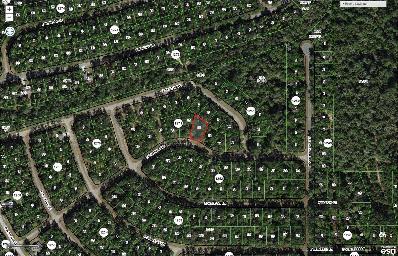 0.29 Acres of Residential Land for Sale in Citrus Springs, Florida