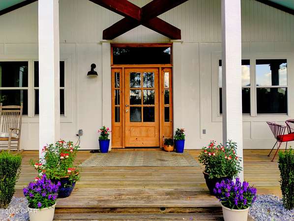 10.5 Acres of Recreational Land with Home for Sale in Westville, Florida