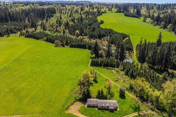 105 Acres of Land with Home for Sale in Oregon City, Oregon