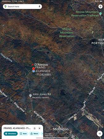 4.5 Acres of Land for Sale in Middleton Town, New Hampshire