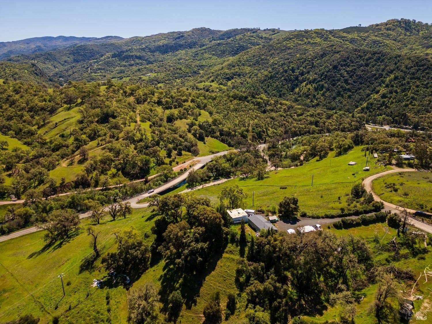 20 Acres of Agricultural Land with Home for Sale in Potter Valley, California
