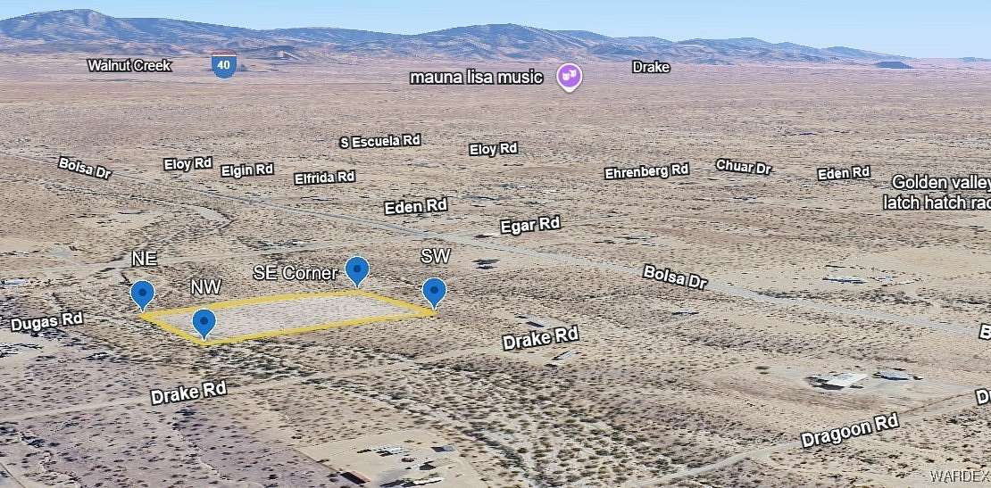 3.52 Acres of Land for Sale in Golden Valley, Arizona