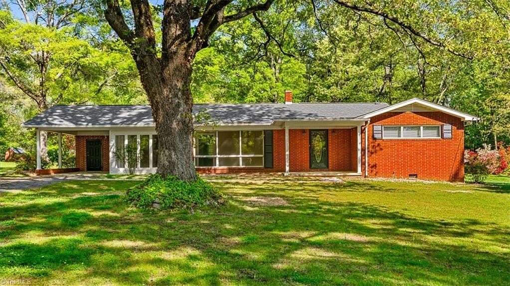 13.6 Acres of Land with Home for Sale in Asheboro, North Carolina