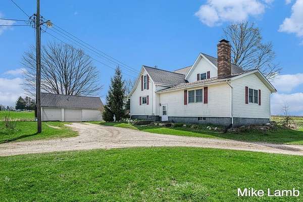 40 Acres of Agricultural Land with Home for Sale in Kent City, Michigan