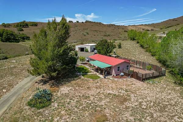 20 Acres of Agricultural Land with Home for Sale in Buellton, California
