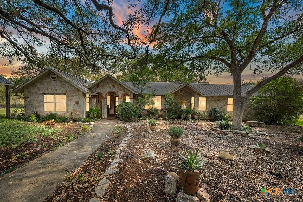 5 Acres of Residential Land with Home for Sale in New Braunfels, Texas