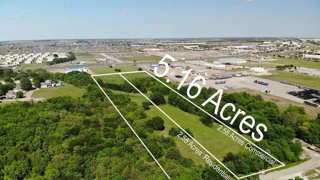 5.16 Acres of Mixed-Use Land for Sale in Forney, Texas