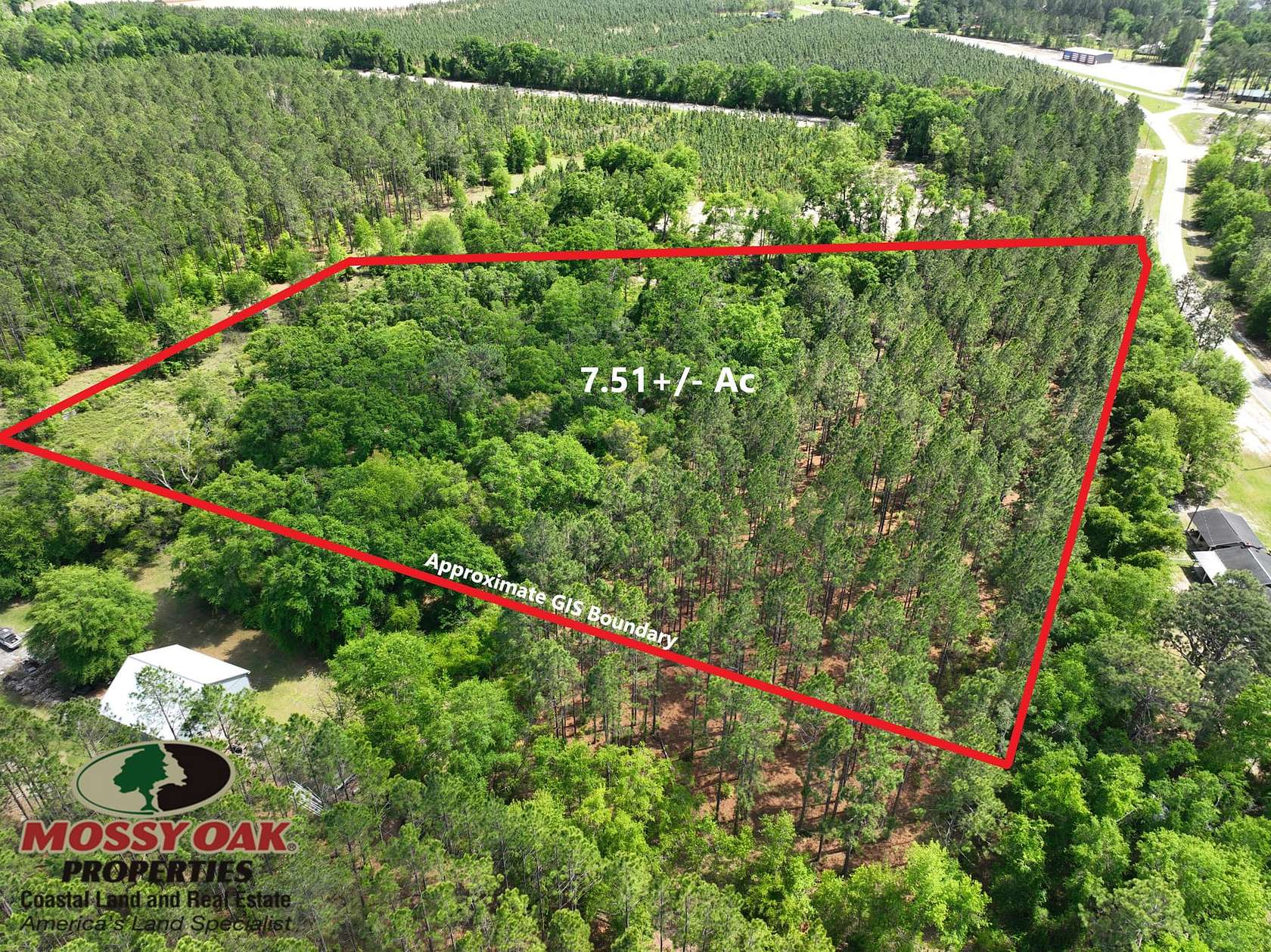 7.5 Acres of Recreational Land & Farm for Sale in Patterson, Georgia