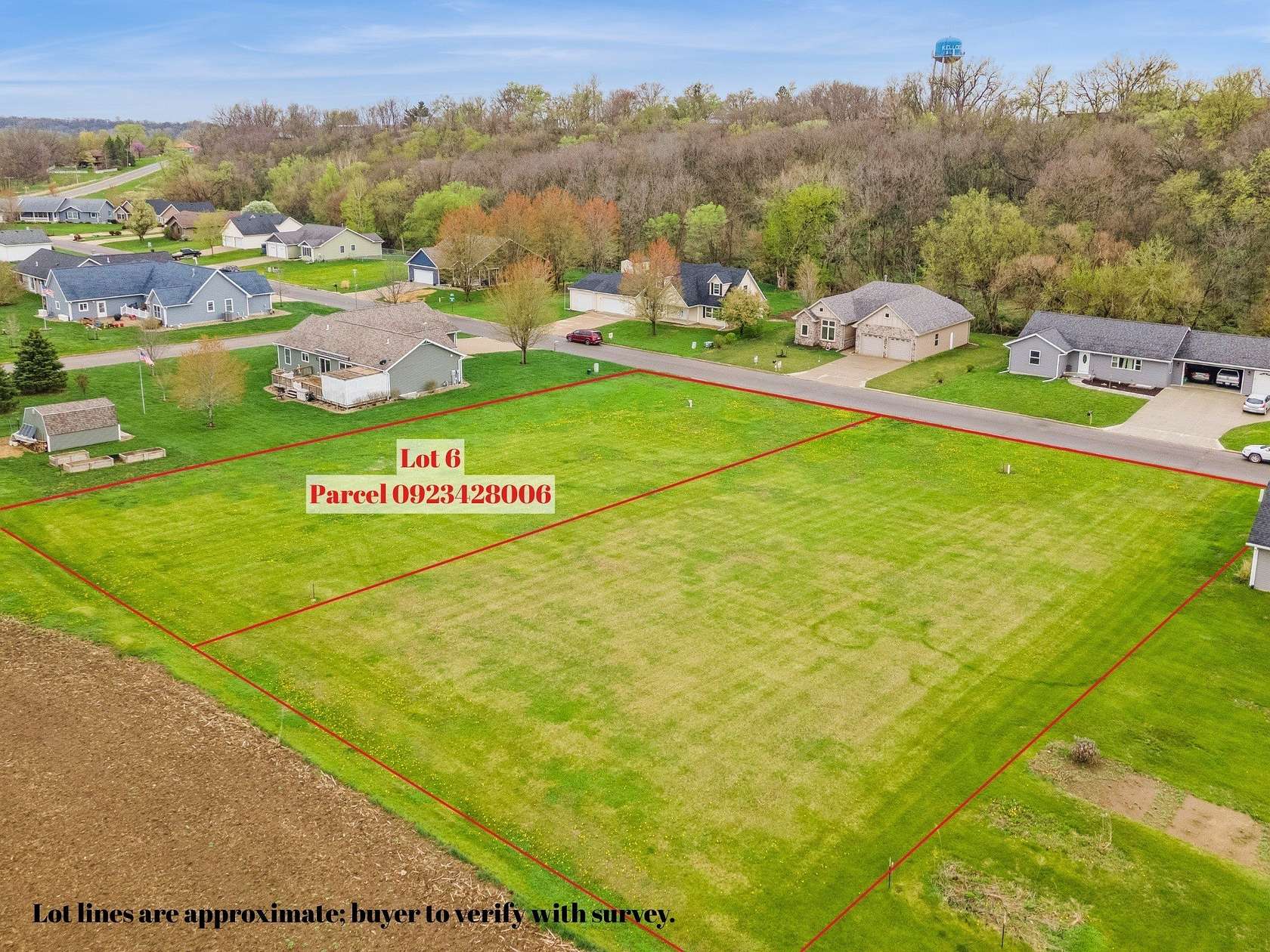 0.41 Acres of Residential Land for Sale in Kellogg, Iowa