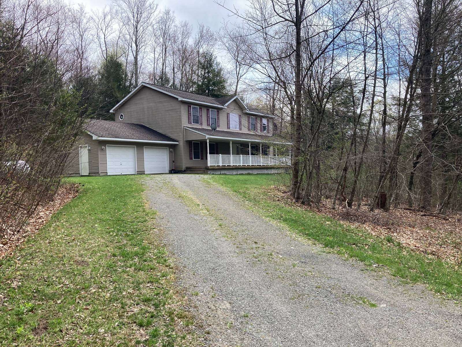 10.2 Acres of Land with Home for Sale in Downsville, New York
