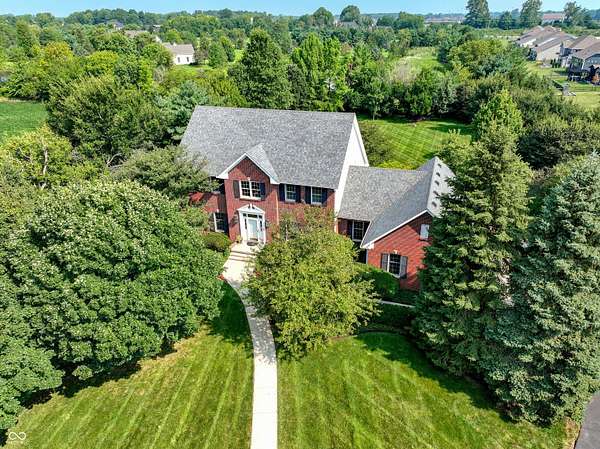 5.32 Acres of Land with Home for Sale in Zionsville, Indiana