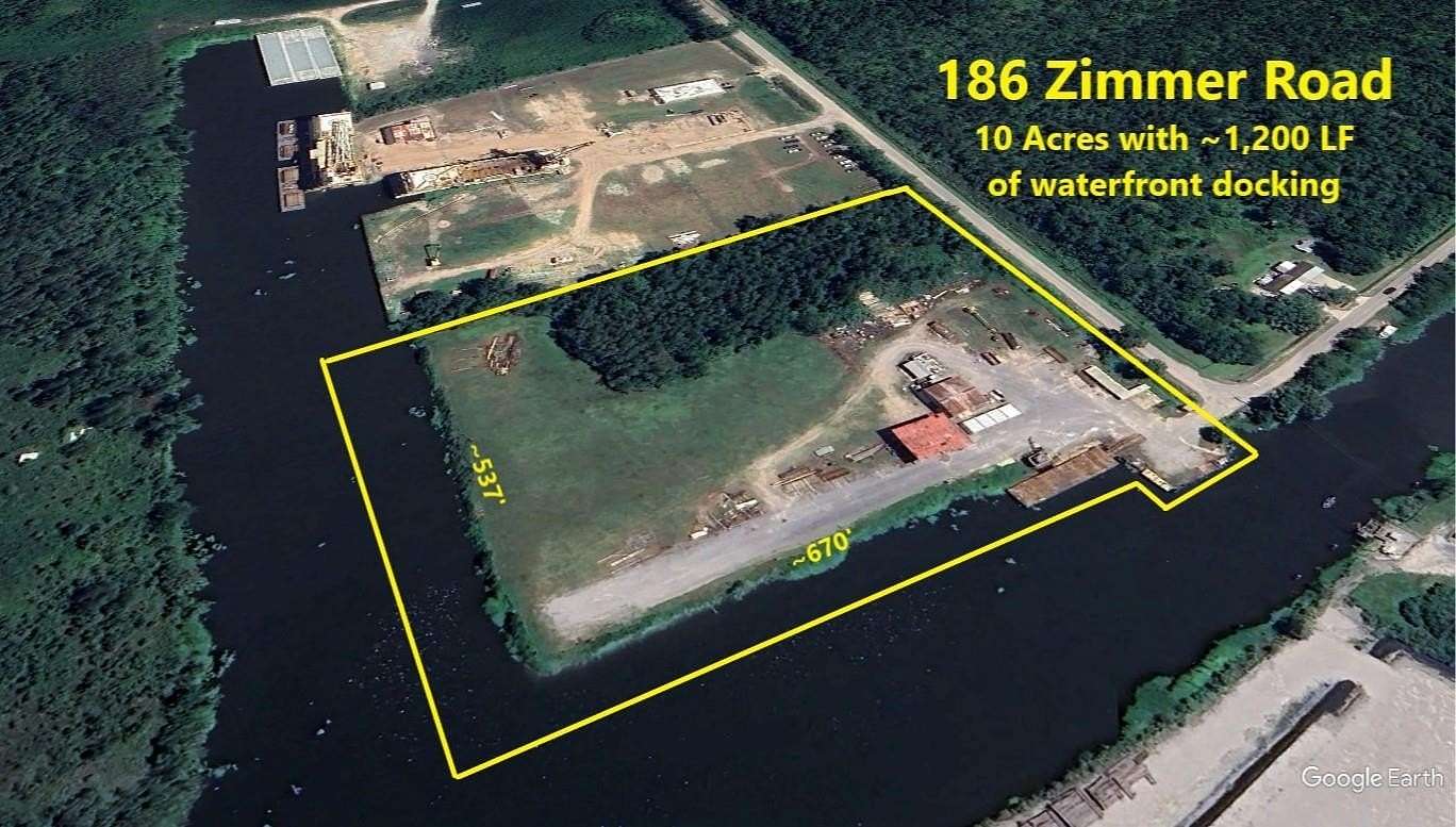 10 Acres of Improved Commercial Land for Lease in Gibson, Louisiana