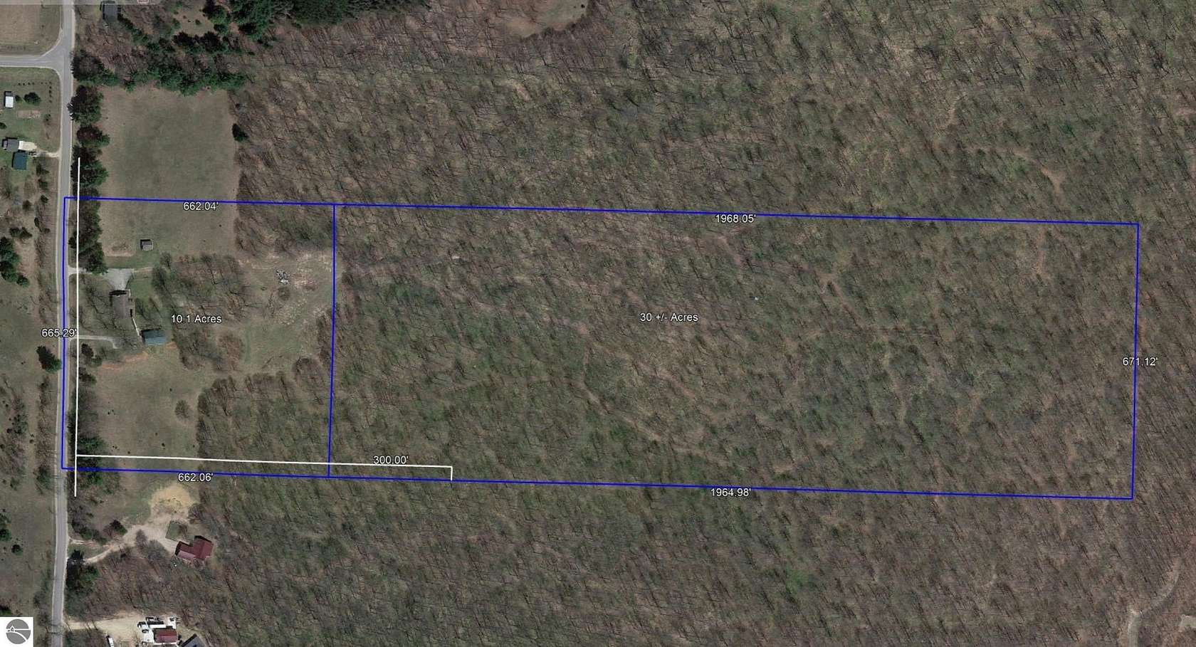 30 Acres of Recreational Land for Sale in Benzonia, Michigan