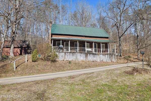 34 Acres of Recreational Land with Home for Sale in Seymour, Tennessee