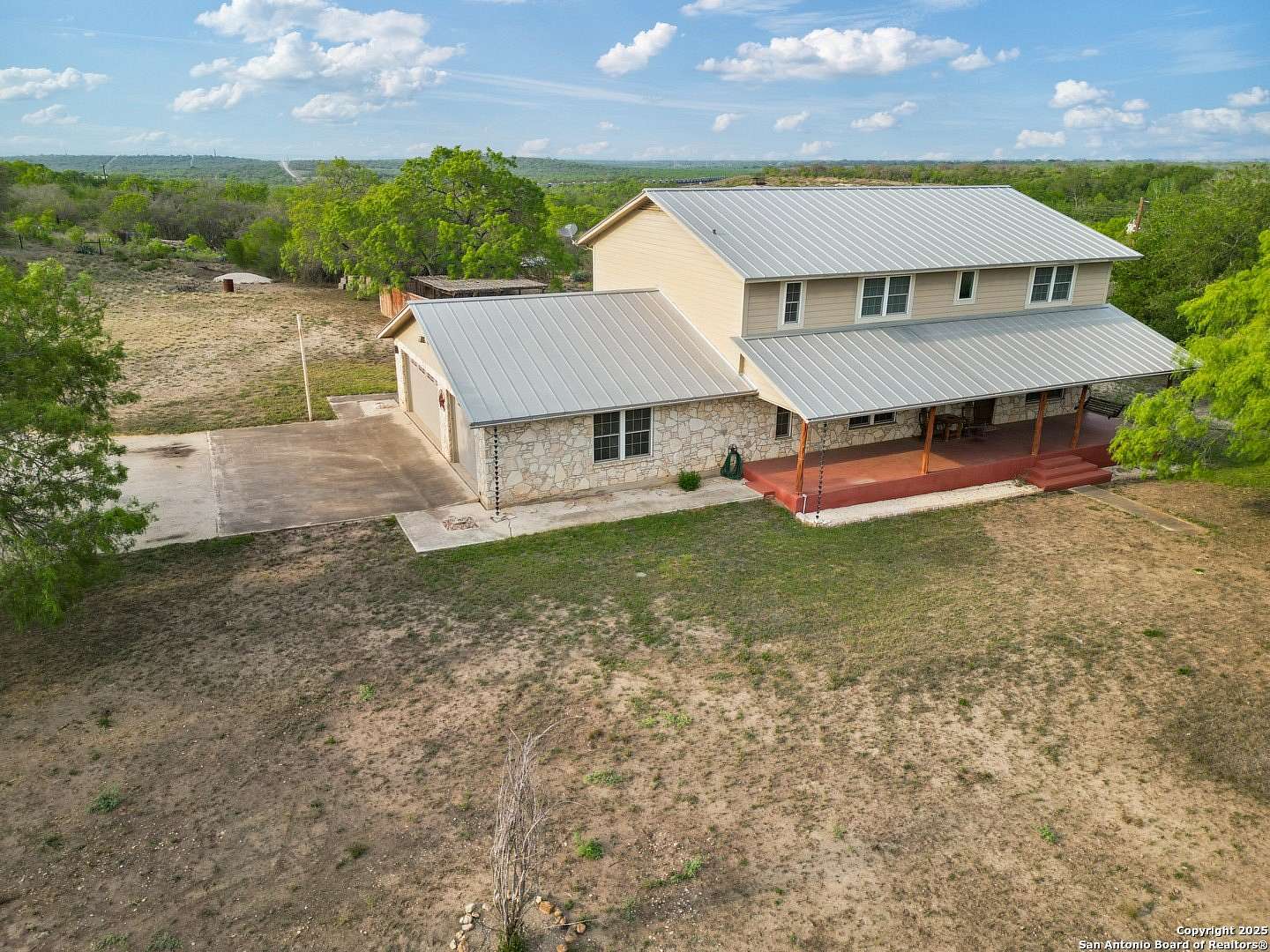 12.6 Acres of Land with Home for Sale in Hondo, Texas