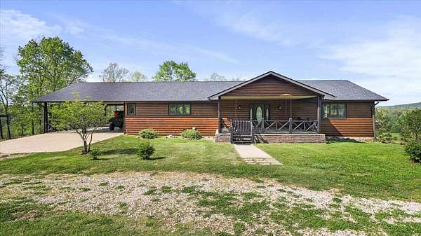 172 Acres of Recreational Land with Home for Sale in Van Buren, Missouri