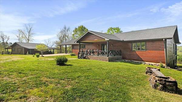 40 Acres of Recreational Land with Home for Sale in Van Buren, Missouri