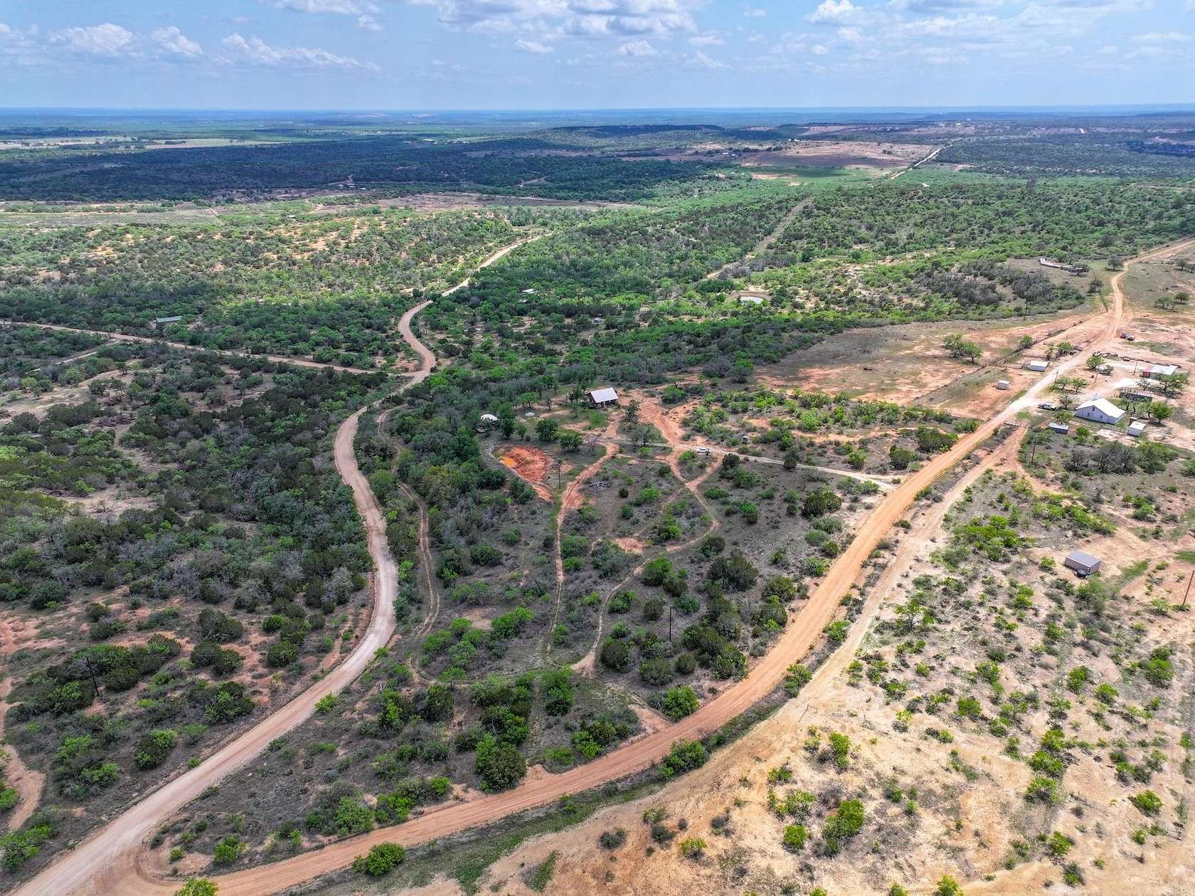 11.9 Acres of Land with Home for Sale in Richland Springs, Texas