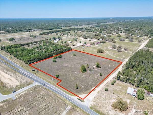 9.3 Acres of Commercial Land for Sale in Homosassa, Florida